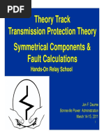 Symmetrical Componet Fauly calculation