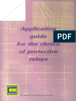 Application Guide for the Choice of Protection Relays