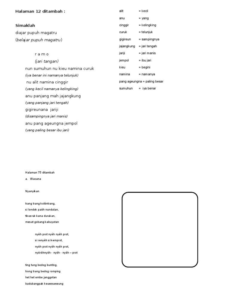 Kelas 1 Bahasa Sunda Pdf