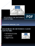 Presentación SGSI en Sistemas Cloud