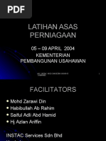 LATIHAN ASAS PERNIAGAAN