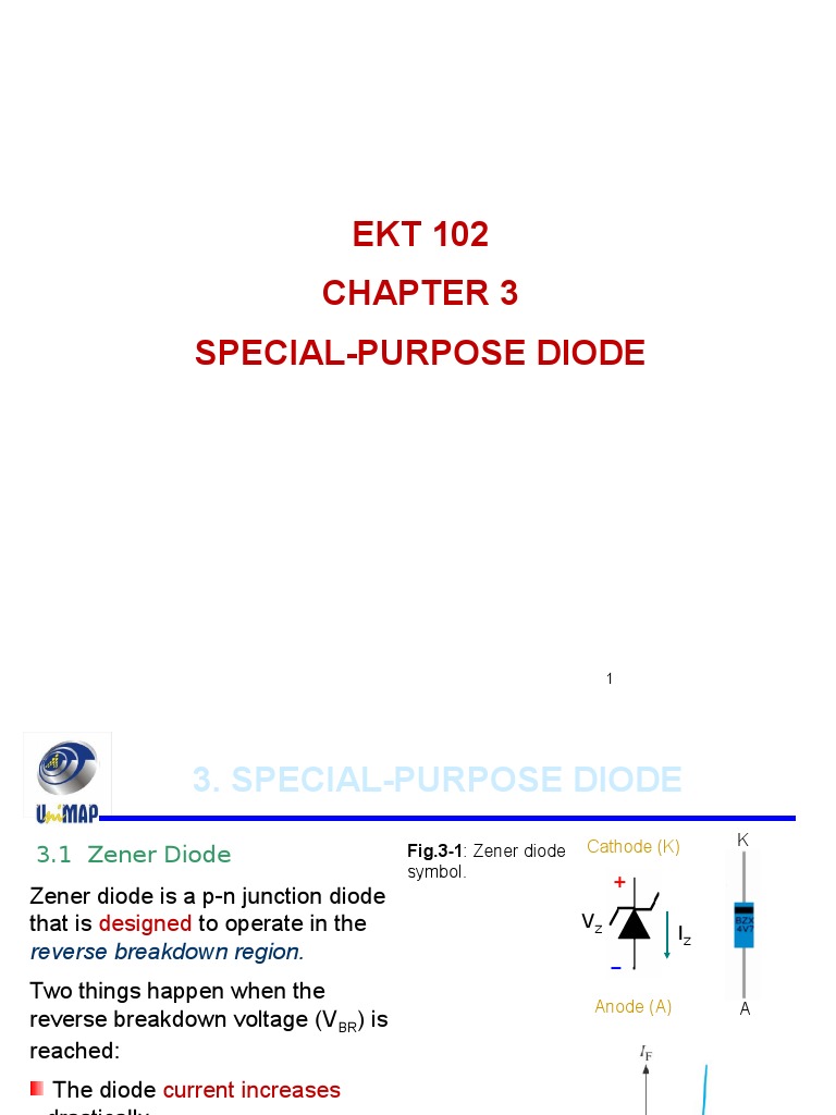 Special Purpose Diodes Overview | PDF | Diode | P–N Junction
