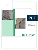 Manual Betonyp 