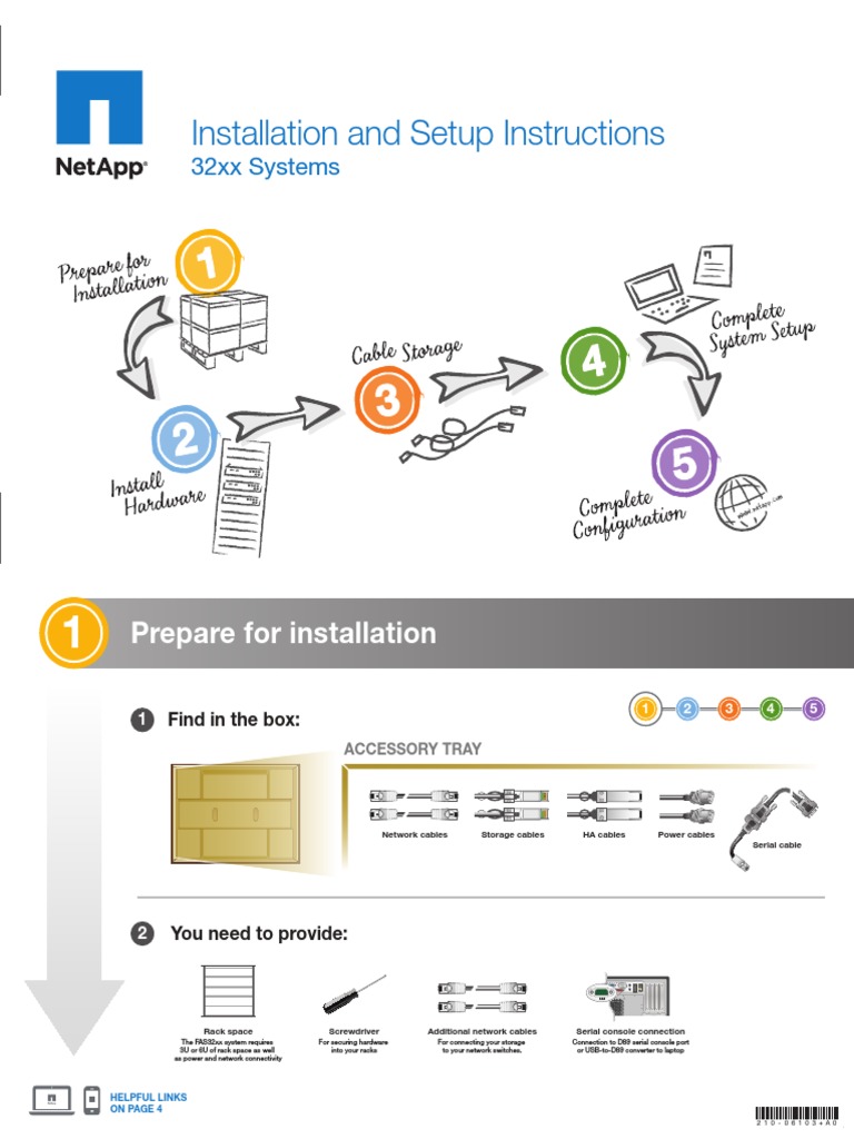 Installation and Setup Instructions 32xx Systems | PDF | Computer Data ...