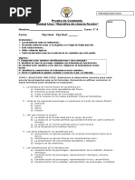 Evaluación ciencia ficción