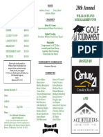 Golf Scholarship Brochure 2016