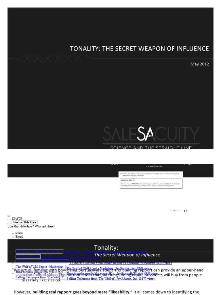 Manual Tonality | PDF