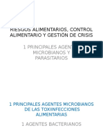 Principales Agentes Microbianos y Parasitarios