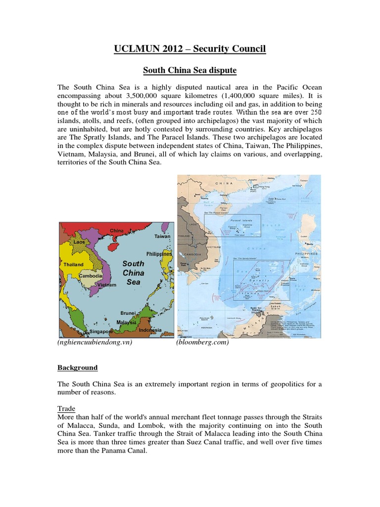 South China Sea Dispute Overview | PDF | South China Sea | Territorial ...