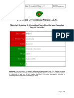 SP-2161 Materials Selection & Corrosion Control For Surface Operating Process, Sep 14 - Final