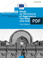 Taxation Paper 61 - Study On Structures of Aggressive Tax Planning and Indicators