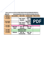 Jadual Kursus Keusahawanan Mikro Dibawah Program Membasmi Kemiskinan