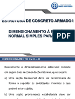 Dimensionamento de Vigas A Flexão PDF