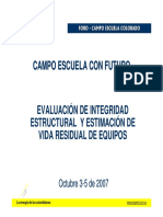 Evaluación de Integridad (Ecopetrol)