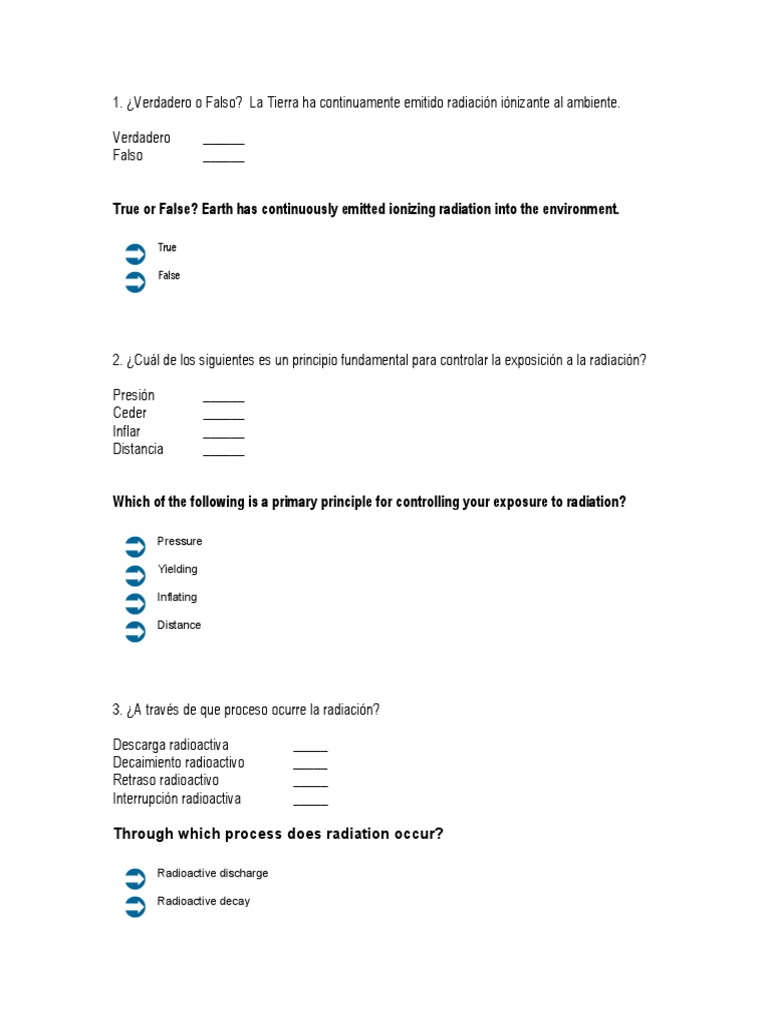 GENERIC RADIATION WORKER TRAINING TEST ANSWERS 2020 visual data 4