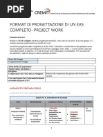 Download SCHEDA DI PROGETTO COMPLETA EAS by Laura Antichi SN314046158 doc pdf