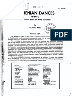 Armenian Dances Part I Score