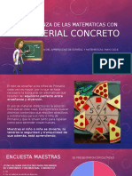 Enseñanza de Las Matemáticas Con Material Concreto - PPSX