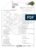 Sistema de Ecuaciones