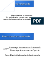 Elasticidad de La Demanda