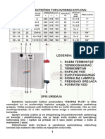 Tehnicke Karakteristike Elektro Kotao