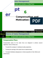 90932610 Chapter 6 Compensation and Motivation of Sales Force Sales and Distribution Management