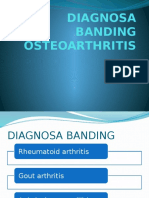 Osteoarthritis Diagnosis Differential