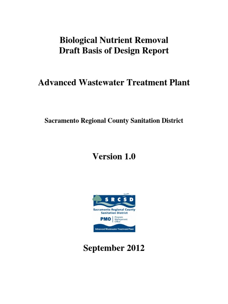 Advanced Wastewater Treatment Design | PDF | Sewage Treatment | Clean ...