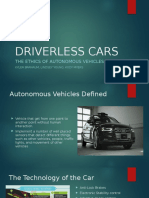 DRIVERLESS CARS