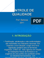 Controle de Qualidade