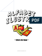 alfabet ilustrat colorat