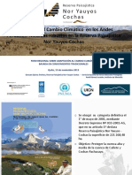 Adaptación Cambio Climático Andes Peruanos - Sernampnov2013