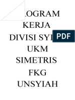 Program Kerja Syiar