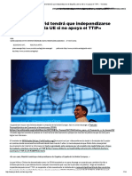 Assange_ «Madrid Tendrá Que Independizarse de España y de La UE Si No Apoya El TTIP» - Yorokobu