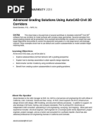 Download Advanced Grading Solutions Using Autodesk AutoCAD Civil 3D Corridors by mer Gedik SN314107465 doc pdf