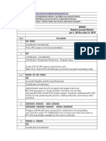 ACC 322 Project Two Spark Organization Accounting Solution