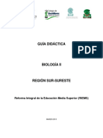 Biología II Sur Sureste