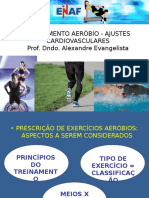 Treinamento Aerobio Ajustes Cardiovasculares