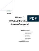 Módulo D-Modelo de Colas PDF