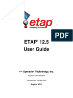 ETAP tutorial completo 12.6