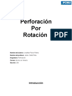 Perforación Rotacion