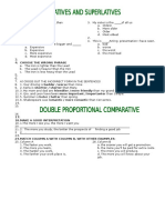 Double Proportional Comparative