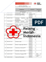 Jadwal Pelantikan PMR