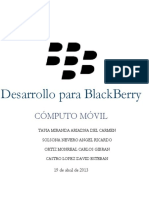 Desarrollo de aplicaciones blackberry