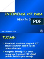 Intervensi VCT PD Remaja & Anak