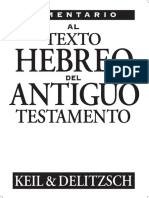 Comentario Al Texto Hebreo at-Keil-Delitzsch