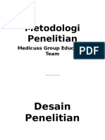 Metodologi Penelitian - Tim Edukasi Medicuss Group