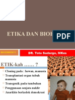 Etika Dan Bioetika