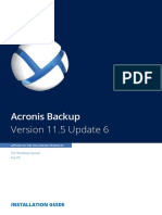 AcronisBackupWS-PC 11.5 Installguide en-EU
