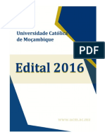 Inscrições UCM 2016